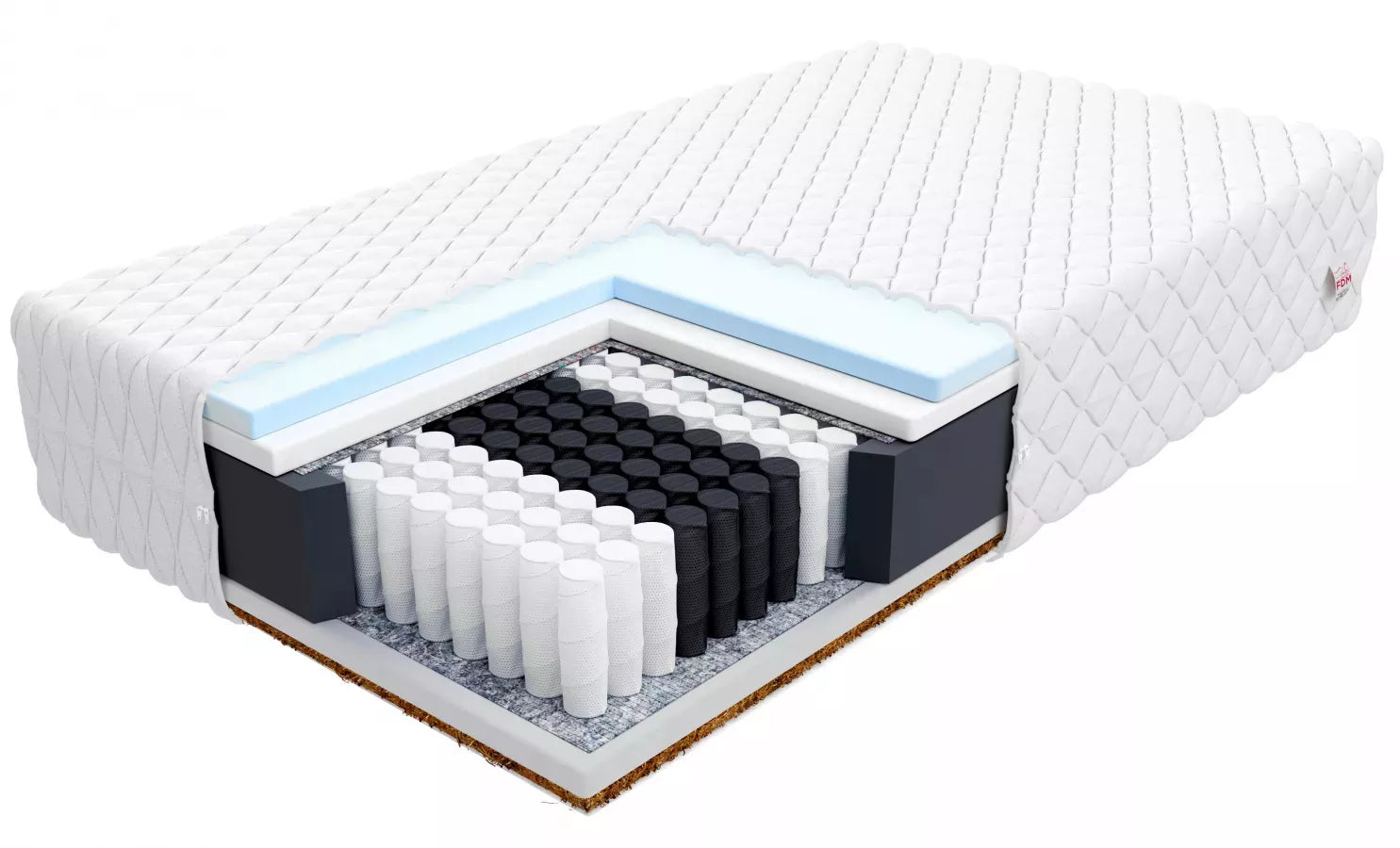 Spyruoklinis čiužinys LAVAL MAX 120X200