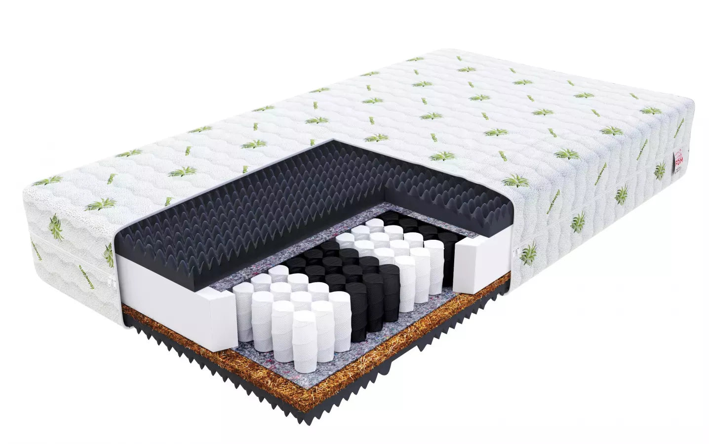 Spyruoklinis čiužinys MORK 90X200