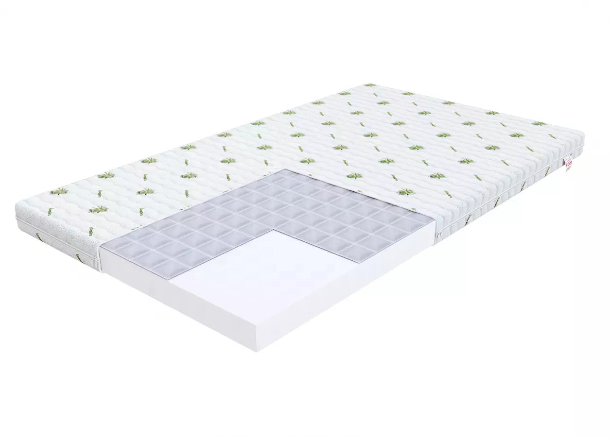 Vaikiškas porolono čiužinys su Aloe vera paviršiumi BABY CARE 90X190